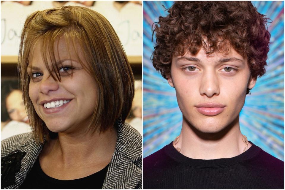 Jade Goody and Bobby Brazier (Getty / BBC)