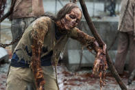 <p>A Walker in AMC’s <i>The Walking Dead</i>.<br>(Photo: Gene Page/AMC) </p>