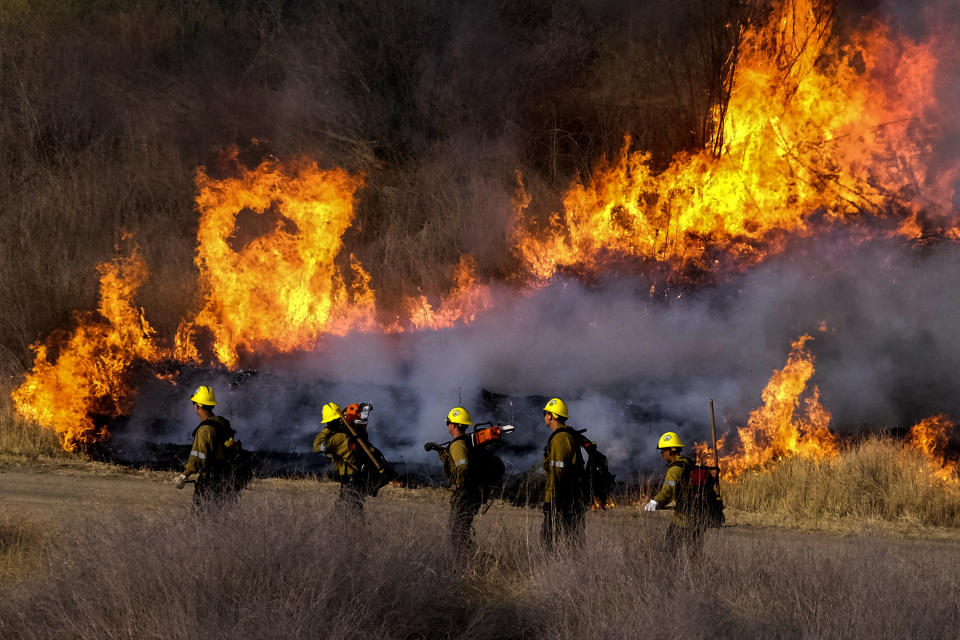 California Wildfires (Ringo Chiu / via AP)