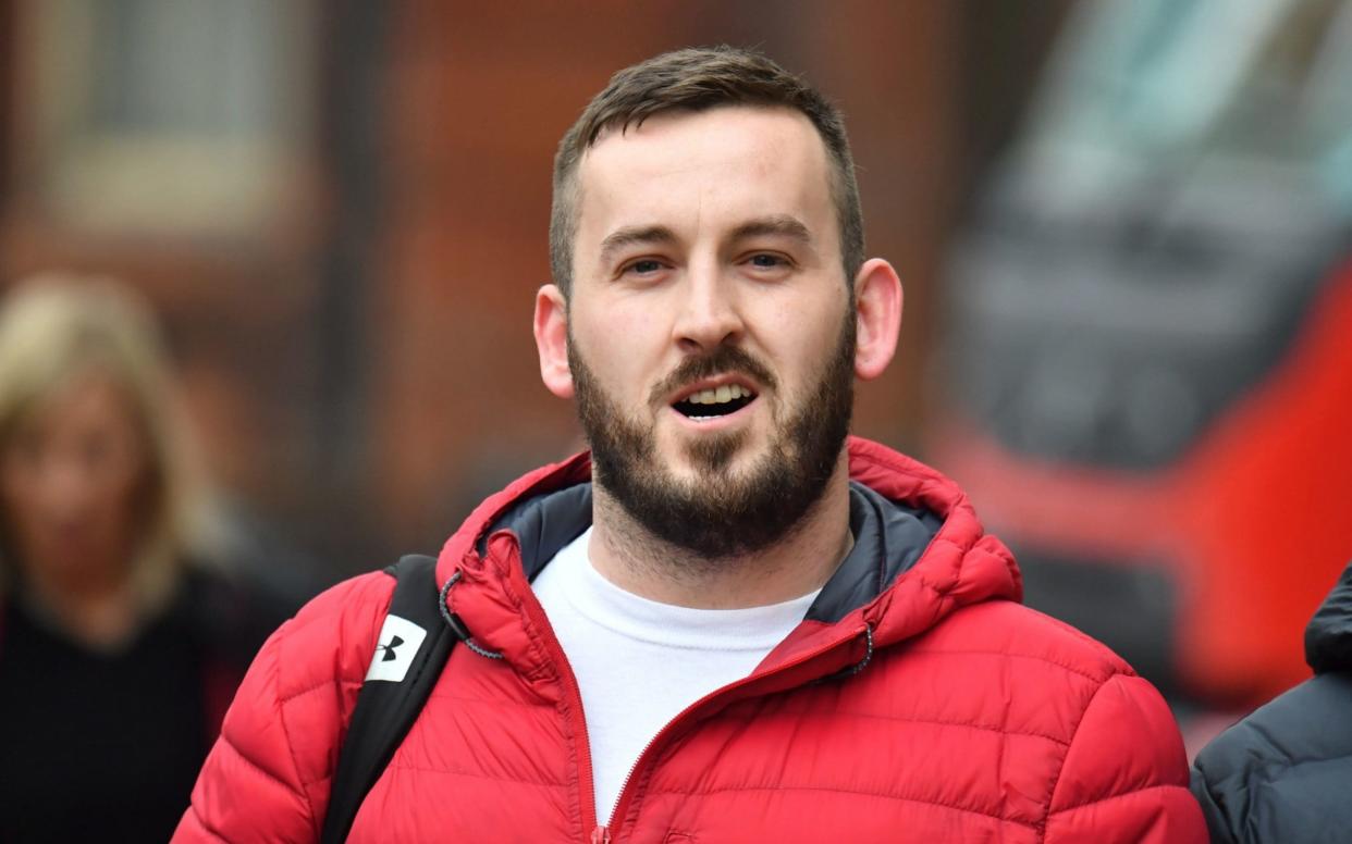 James Goddard has been found guilty of common assault following a trial at Manchester Magistrates Court - PA