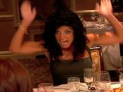 It wasn't long before the Jersey native's ugly side came out as she argued with costar Danielle Staub over Staub's sketchy past. The feud led to Giudice's infamous wild-eyed, table-flipping freak-out on the season 1 finale, in which she upended a fully loaded dinner table while declaring Staub a "prostitution whore." "She just snapped," Caroline Manzo admitted. "We all have our breaking points." Giudice, however, said her husband Joe was "really turned on" by her display. "When we went home we really got it on," she smiled. "I was like, 'I should flip tables more often.'"