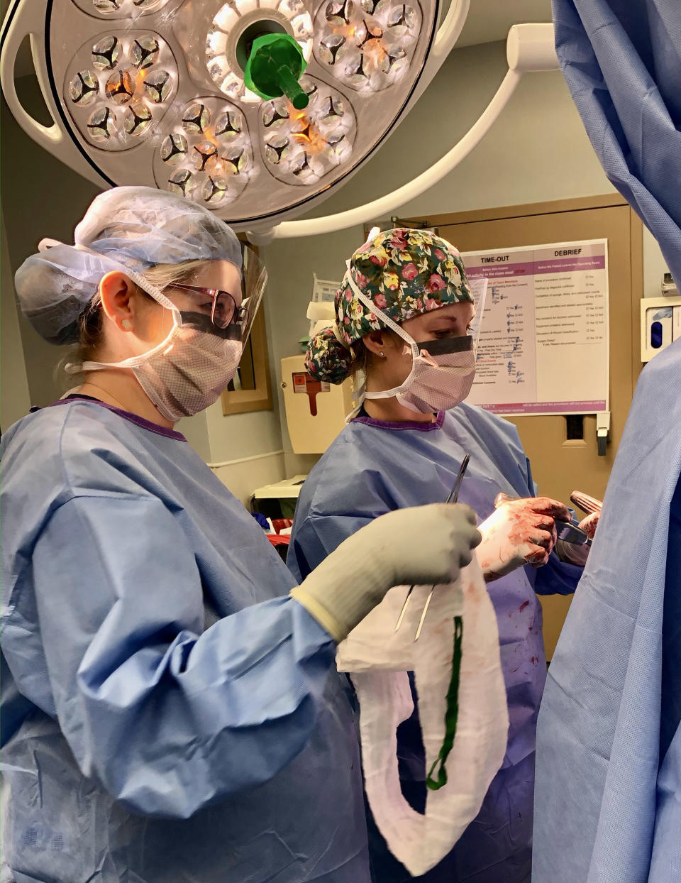 Dr. Jocelyn Fitzgerald performs surgery for people who experience pelvic organ prolapse and bladder problems. It was unusual for her to be the patient. (Courtesy Jocelyn Fitzgerald)