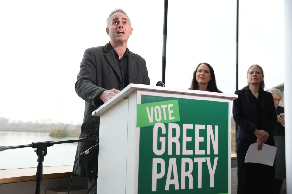 Green Party Co-Leader Jonathan Bartley (PA)