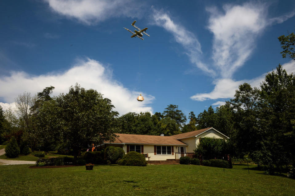 Google Demonstrates Project Wing Drone Delivery