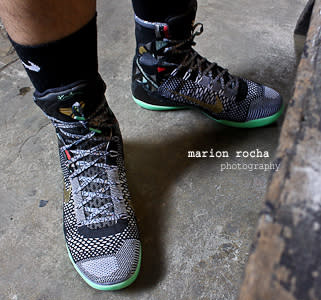 kobe 9 inspiration on feet