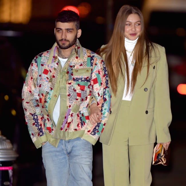 Zayn Malik y Gigi Hadid en una foto de archivo credit:Bang Showbiz