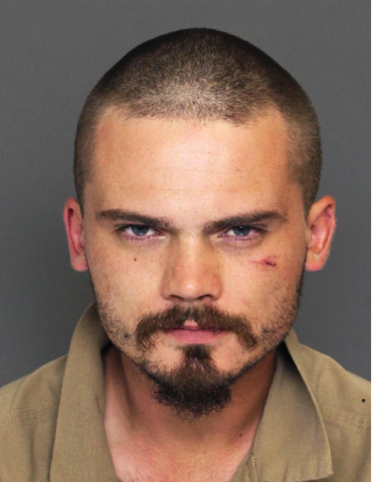 This Wednesday, June 17, 2015 law enforcement booking photo provided by the Colleton County, S.C., Sheriff's Office shows former "Star Wars" actor Jake Lloyd, who was booked as Jake Broadbent, after he allegedly lead deputies on a chase hitting speeds over 100 mph Wednesday at the Colleton County Detention Center, in Walterboro, S.C. Colleton County, South Carolina, Sheriff's Sgt. Kyle Strickland said Sunday  June 21, 2015, that deputies on Wednesday arrested a 26-year-old man they confirmed through a former talent agent was Jake Lloyd. Strickland said the man gave his name as Jake Broadbent. He played young Anakin Skywalker in the 1999 movie "Star Wars: Episode I - The Phantom Menace." (Colleton County Sheriff's Office via AP)