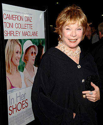 Shirley MacLaine at the Los Angeles premiere of 20th Century Fox's In Her Shoes
