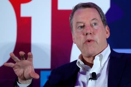 FILE PHOTO: Bill Ford, Executive Chairman at the Ford Motor Company, speaks at the South by Southwest Music Film Interactive Festival 2017 in Austin