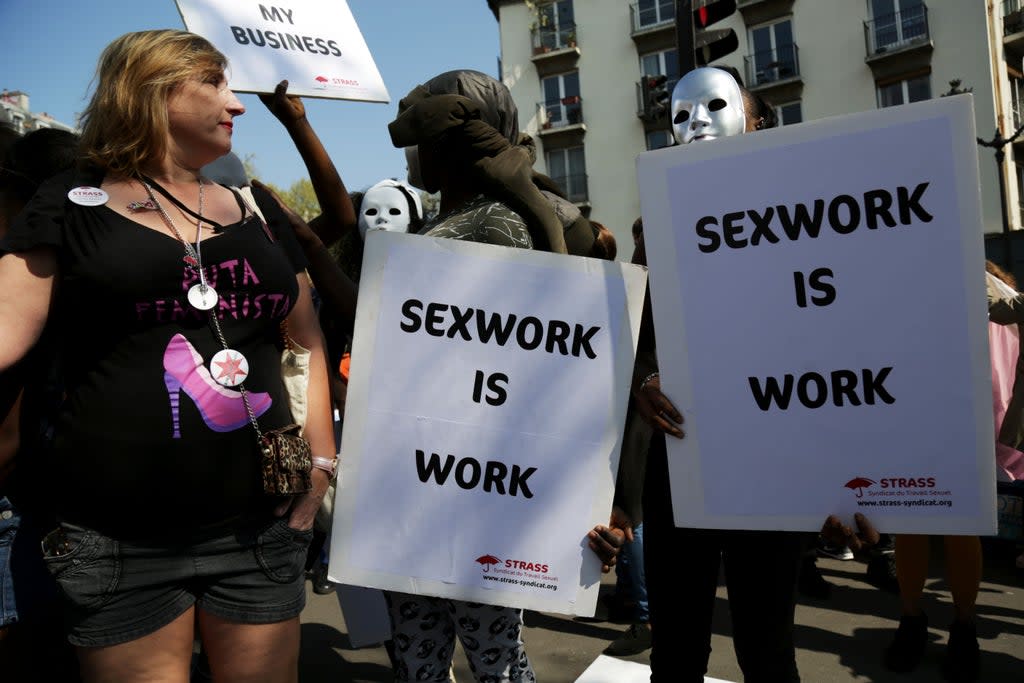 Sex workers aren’t an alien species – they are someone’s daughter, son, mother, partner or friend (AFP/Getty)