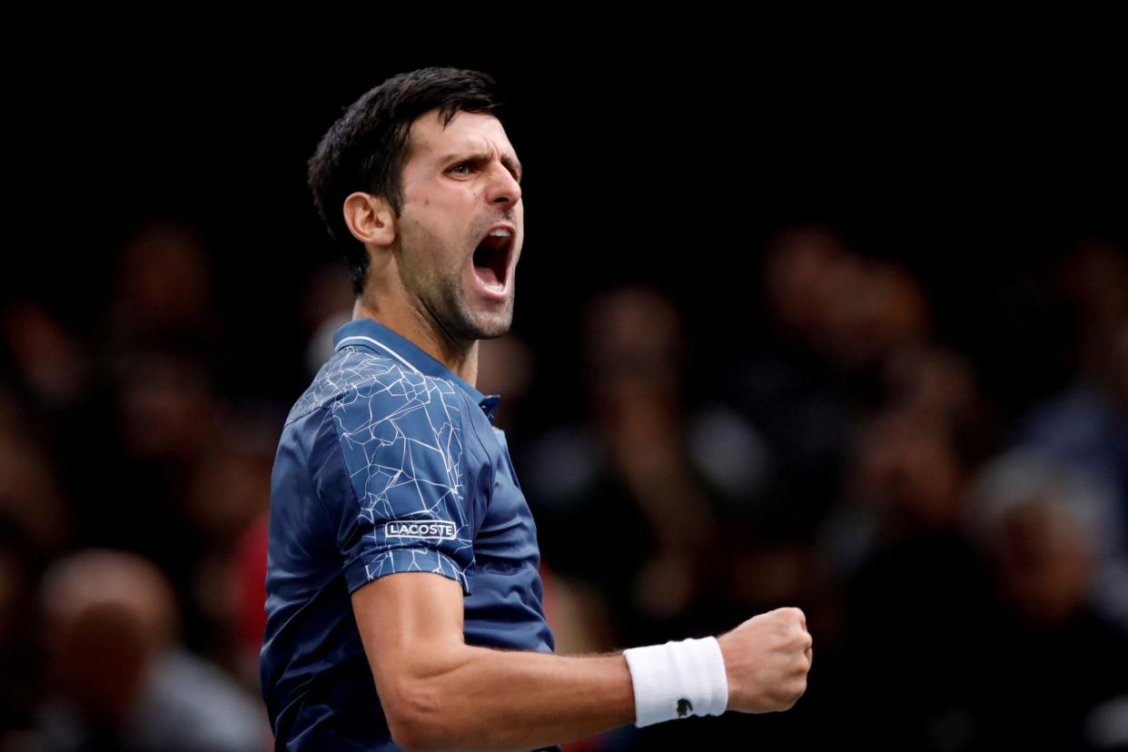 'Freight train': Djokoivc is bidding for a sixth ATP Finals title this week: REUTERS