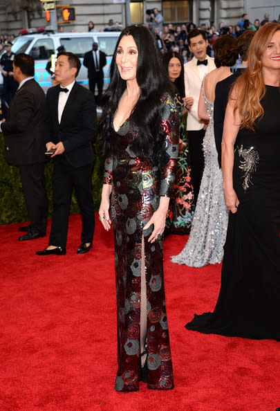 Cher in Marc Jacobs.