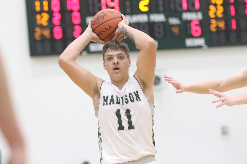 Madison's Jayden Jeffries led the Rams with 35 points in an opening-night victory over Shelby on Friday night.