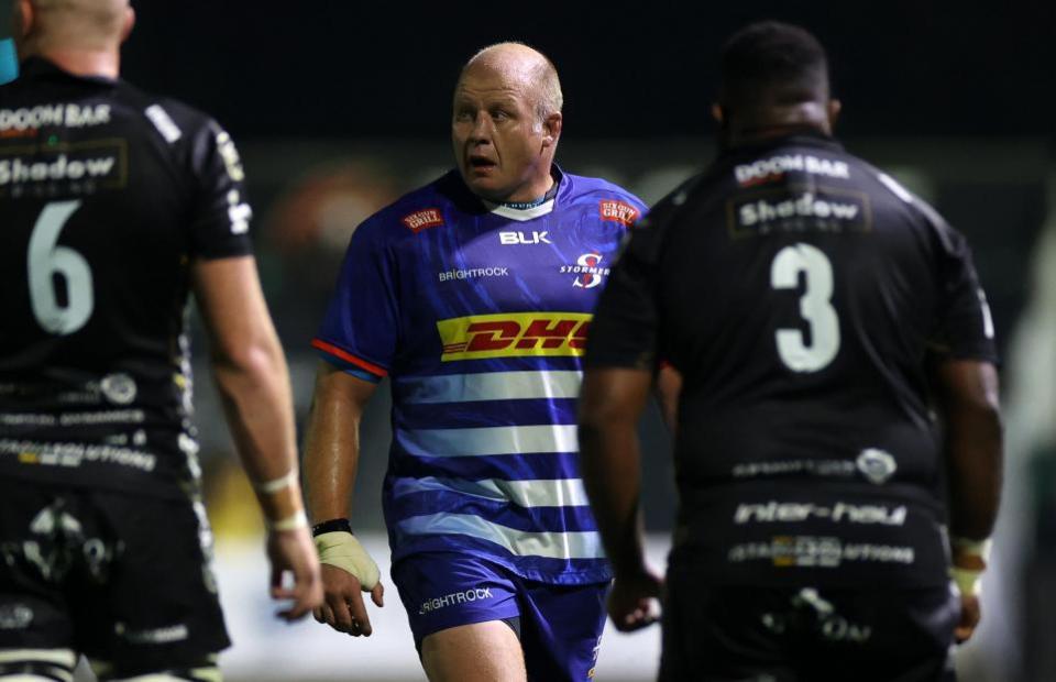 South Wales Argus: RETURN: Dragons favourite Brok Harris is on the Stormers' bench