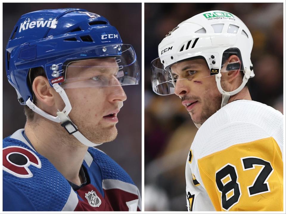 NHL superstars Nathan MacKinnon, left, and Sidney Crosby are from Cole Harbour, N.S., the one near Dartmouth, N.S.