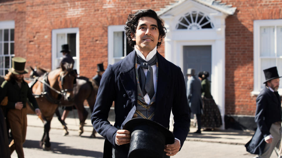 Dev Patel in 'The Personal History of David Copperfield'. (Credit: Lionsgate)