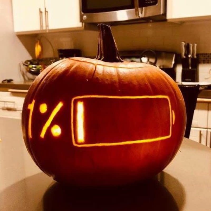 <p>@MikePattinson</p><p>This funny pumpkin idea will give every teenager or adult taking out their trick-or-treaters a good chuckle.</p>