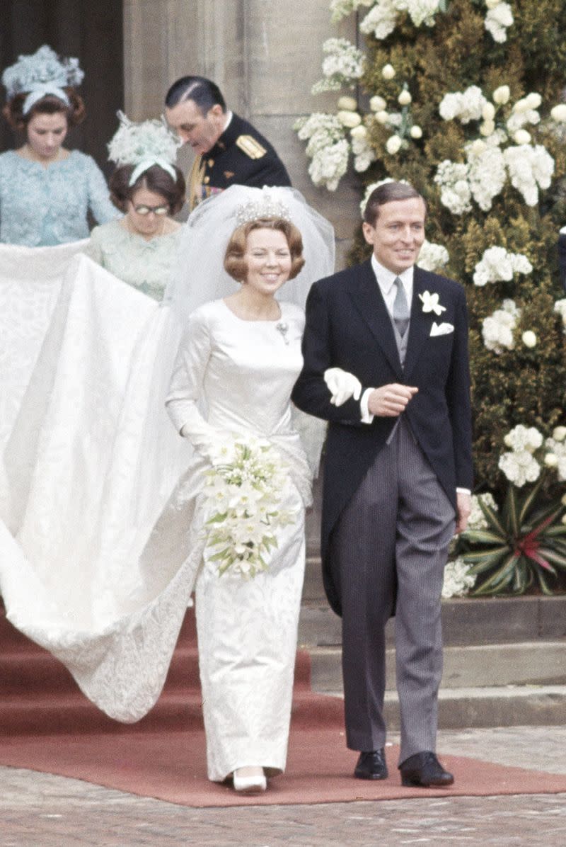 1966: Princess Beatrix of the Netherlands and Claus van Amsberg