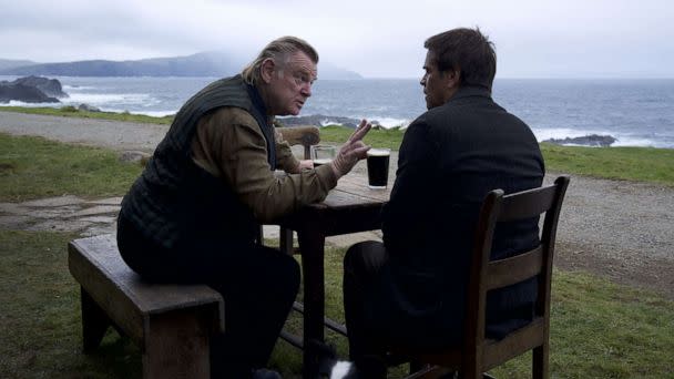 PHOTO: Brendan Gleeson and Colin Farrell in a scene from the film 'The Banshees of Inisherin.' (Searchlight Pictures)