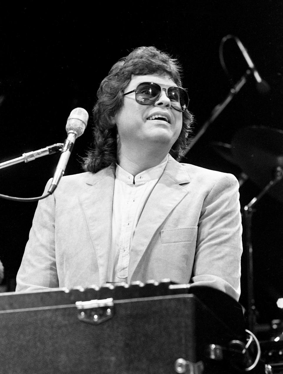 Country-pop entertainer Ronnie Milsap nearly stole the show during the Volunteer Jam X at Municipal Auditorium Feb. 4, 1984. One of his biggest hits is "Smoky Mountain Rain."