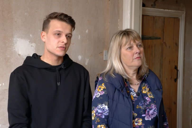 Mum and son Anne-Marie and Joe -Credit:BBC