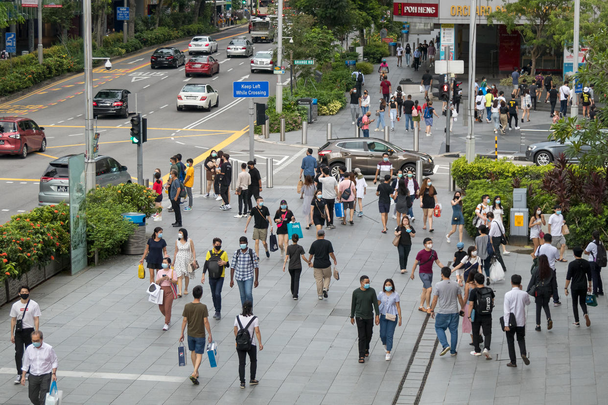 Orchard Road in June 2020. (PHOTO: Dhany Osman / Yahoo News Singapore)