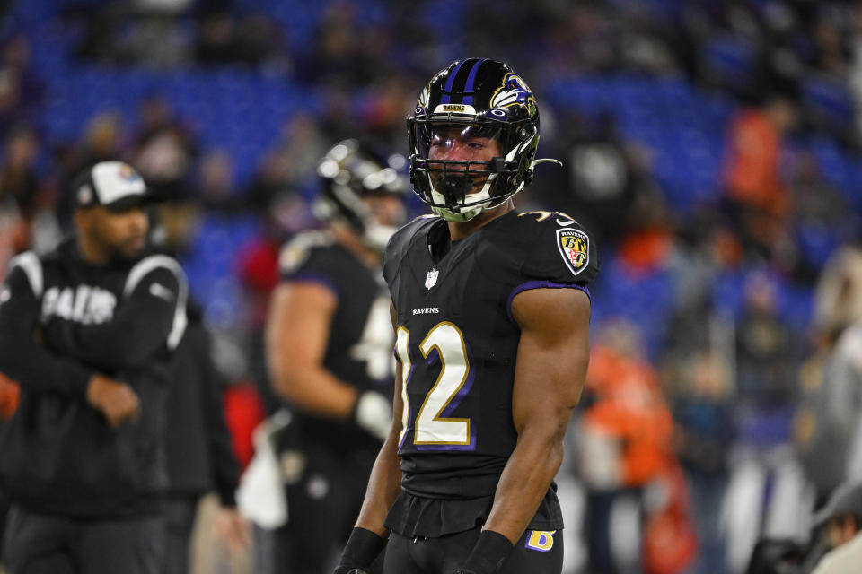 Baltimore Ravens safety Marcus Williams