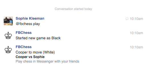 Your Move: How to Play Chess on Facebook Messenger