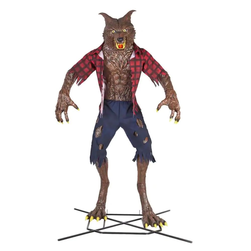 halloween animatronics home accents holiday werewolf
