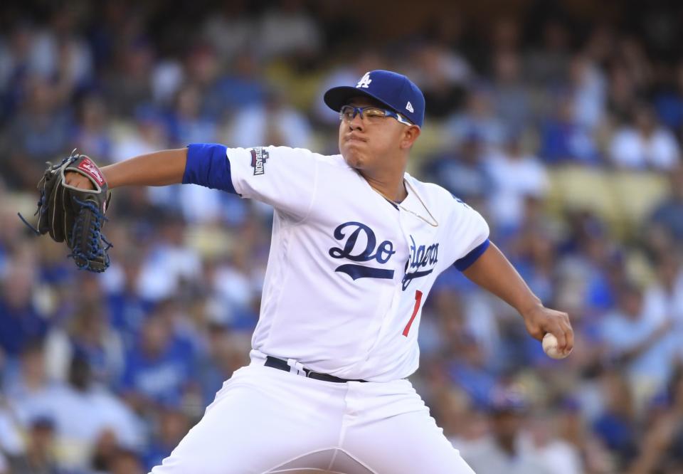 If Mexico advances to the second round, Julio Urias could join the club. (AP)