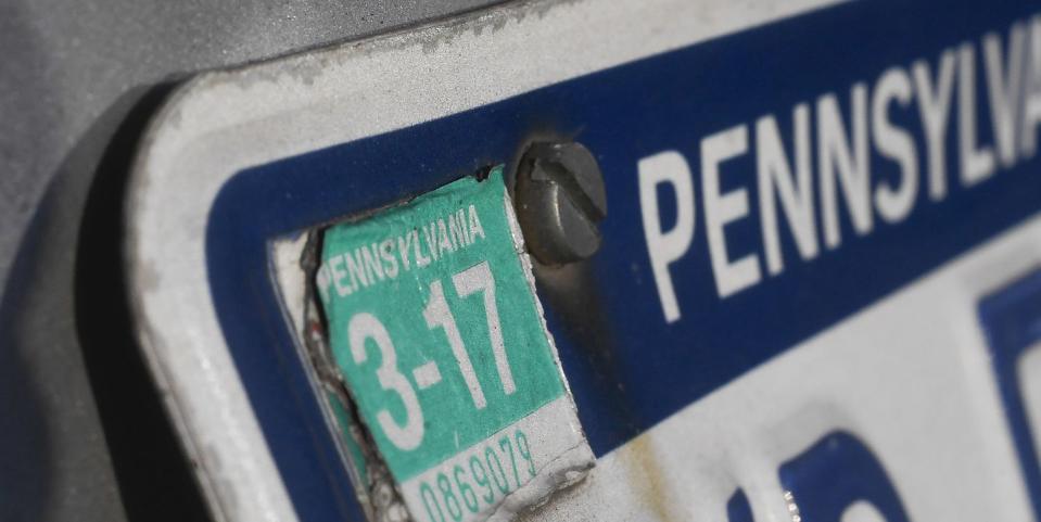 pennsylvania license plate registration stickers could be coming back