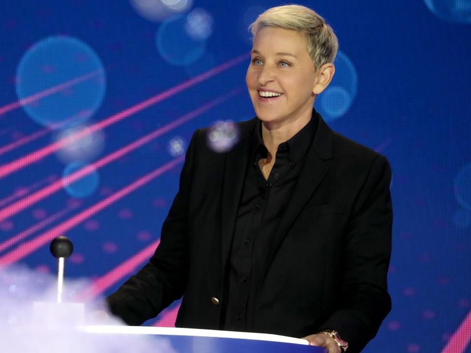 Ellen DeGeneres on "Ellen's Game of Games."