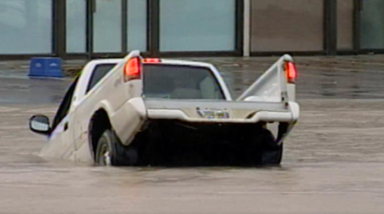 When a thunderstorm stalled over Peterborough and turned streets into rivers