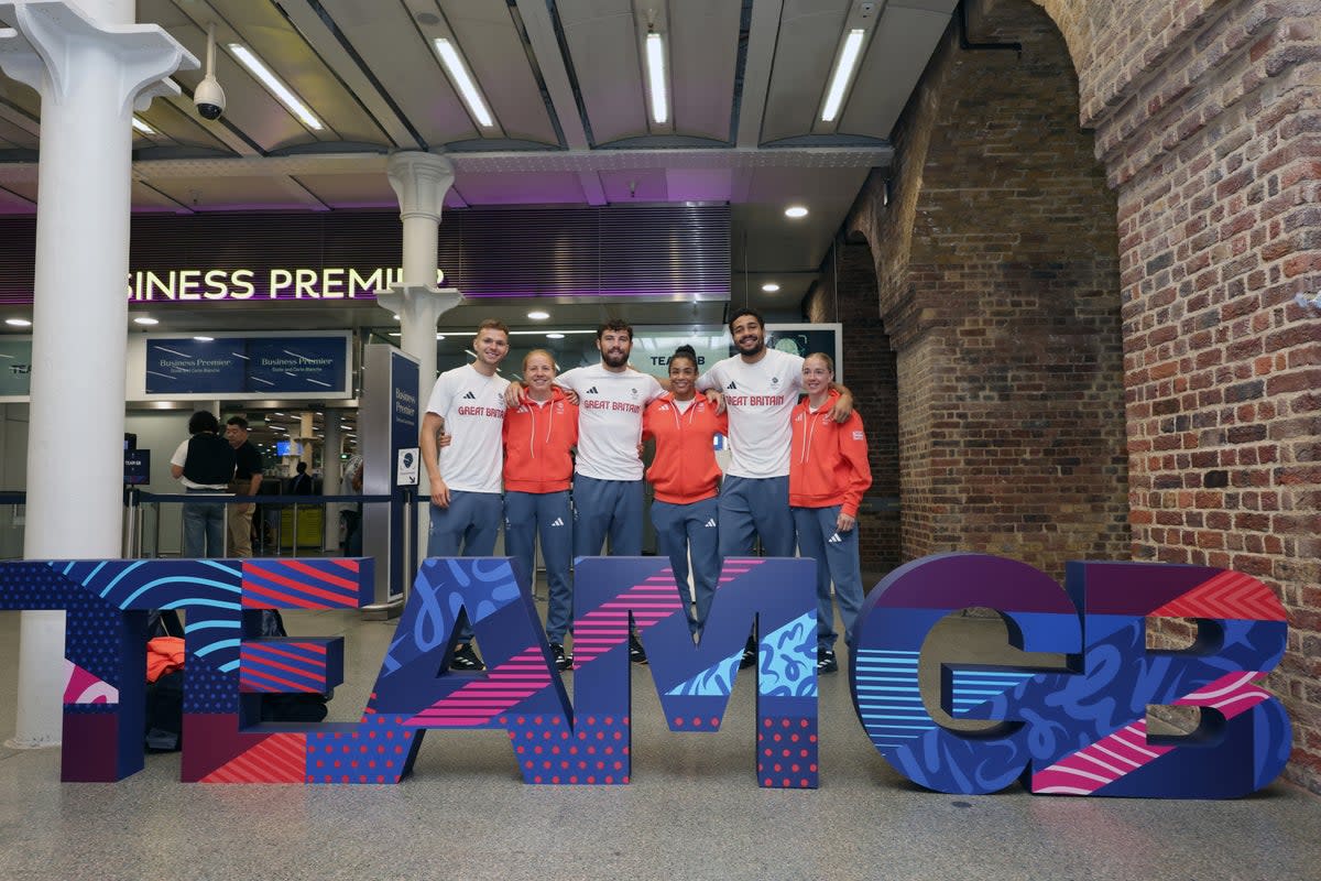 Team GB’s six boxers (Getty Images for Eurostar)