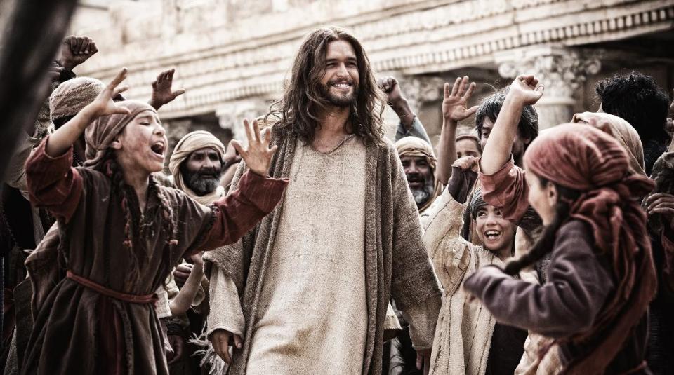 This image released by 20th Century Fox shows Diogo Morgado in a scene from "Son of God." (AP Photo/20th Century Fox, Casey Crafford)