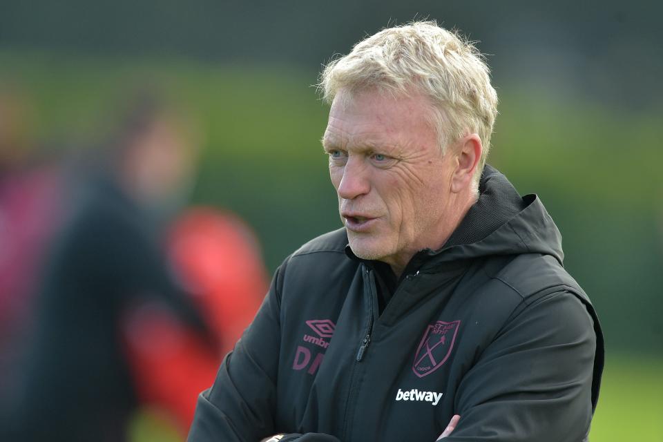 <p>David Moyes pushed back training on Friday as West Ham awaited the results of Covid testing on returning internationals</p>West Ham United FC via Getty Ima