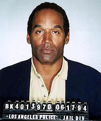 Mug Shot O.J. Simpson