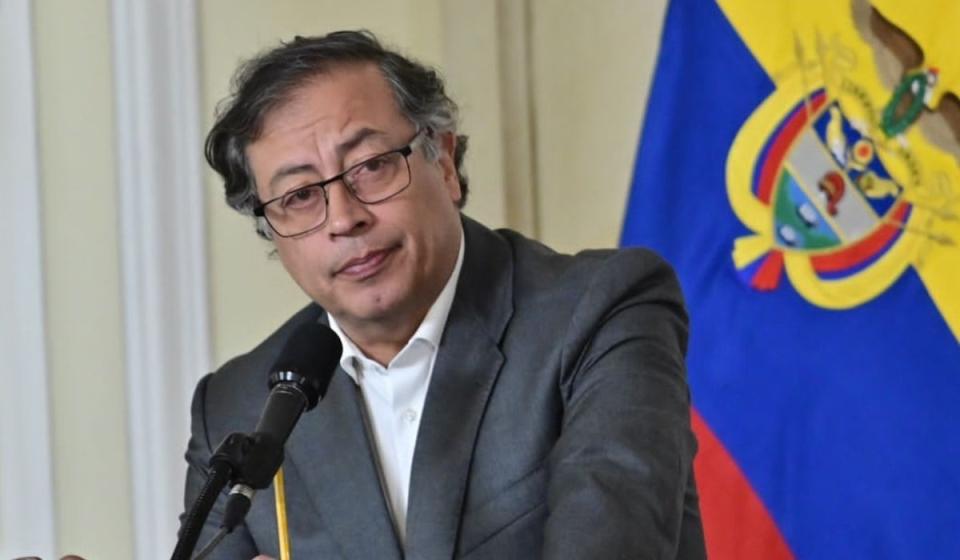 Gustavo Petro, presidente de Colombia. Foto: Presidencia.