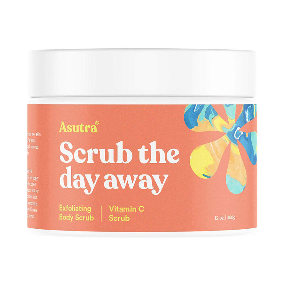 Asutra Scrub the Day Away exfoliating vitamin C body scrub. (Photo: Amazon)