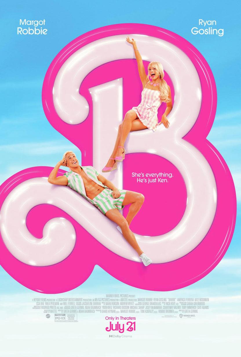 Póster oficial de Barbie (Fuente: IMDb)