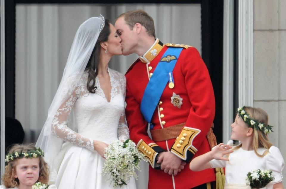 2011: Prince William and Catherine Middleton
