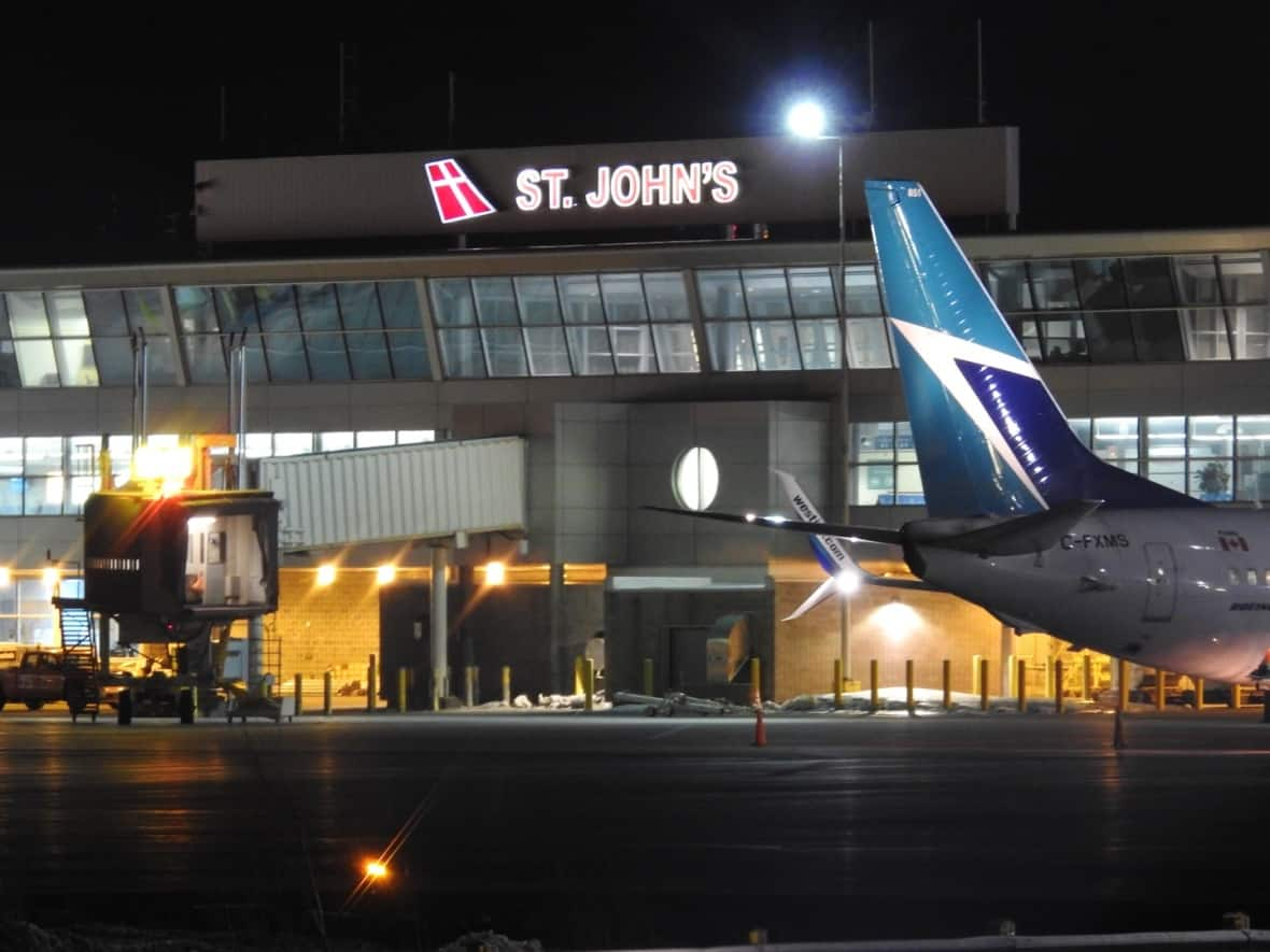 Flights are on schedule at St. John's International Airport until 8 a.m. Friday morning. (Fred Hutton/CBC - image credit)