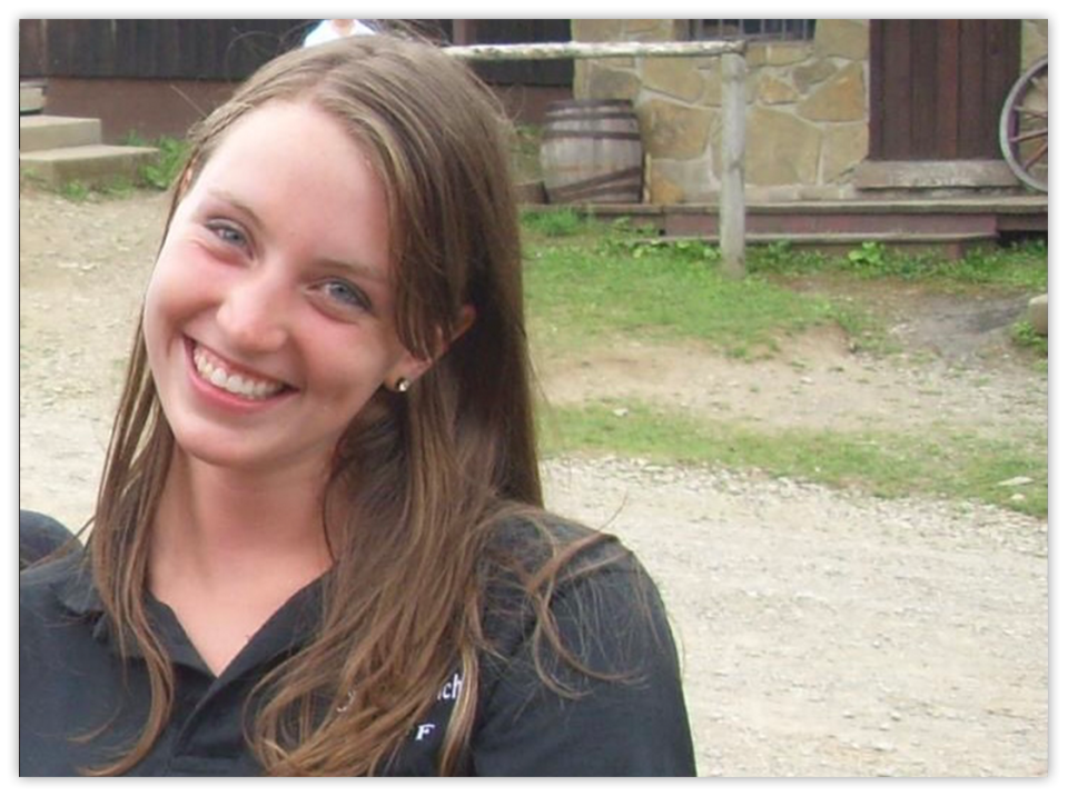 Rachel Horvath, 26, of Buffalo alleges Wayne Aarum's physical and verbal behavior toward her was inappropriate and abusive while she was on staff at Circle C Ranch in 2011. She is pictured at the Ranch in 2011.