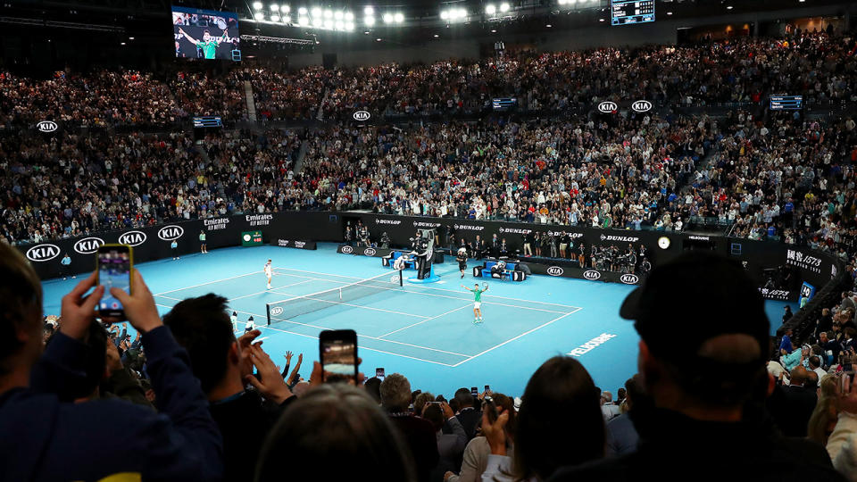 Australian Open officials are racing to get details sorted for next year's tournament after Melbourne got on top of its second wave. (Photo by Kelly Defina/Getty Images)