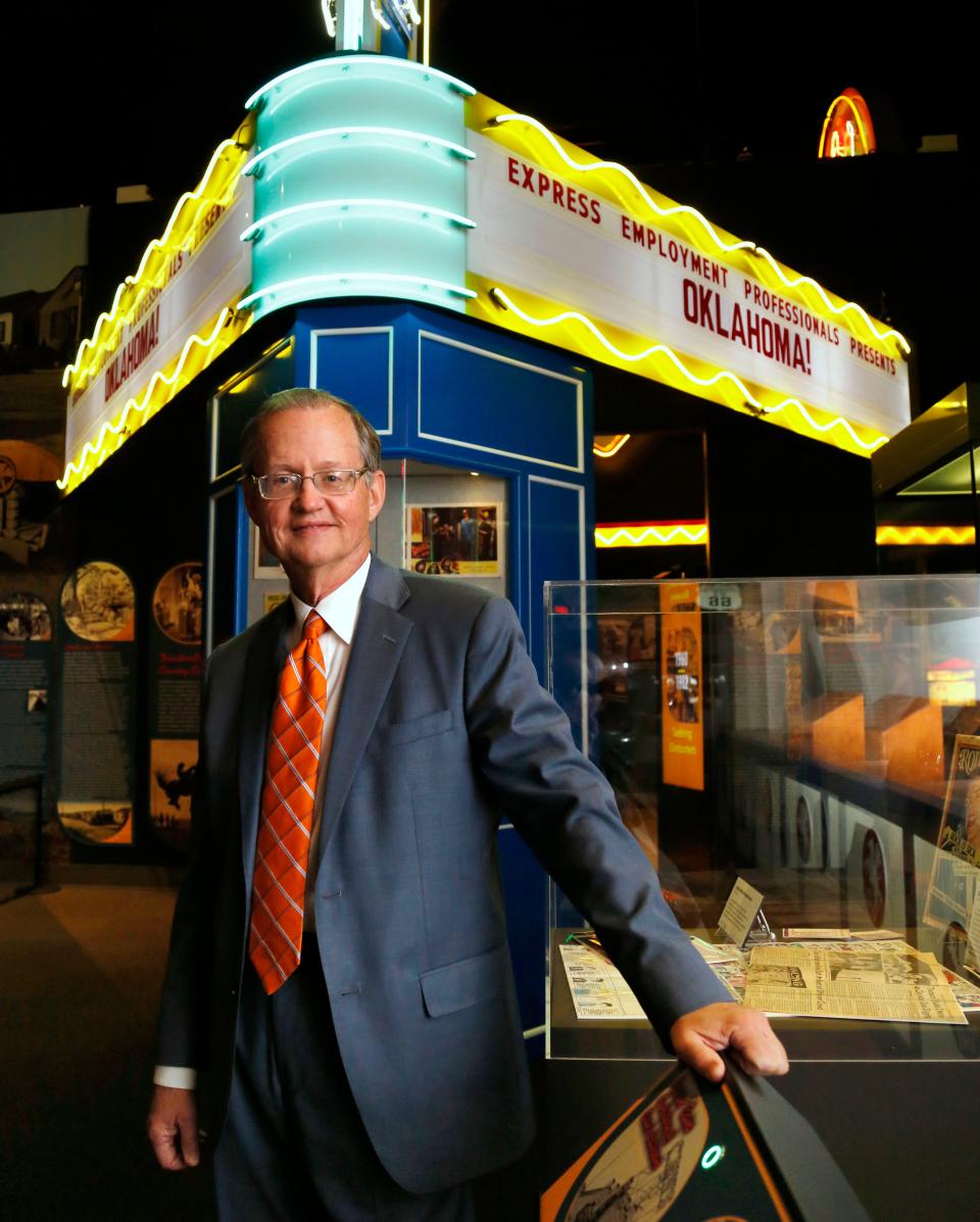 Bob Blackburn poses for a photo in 2017 at the Oklahoma History Center in Oklahoma City.