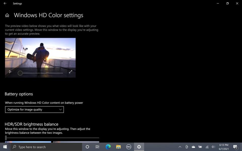 windows 10 color settings menu