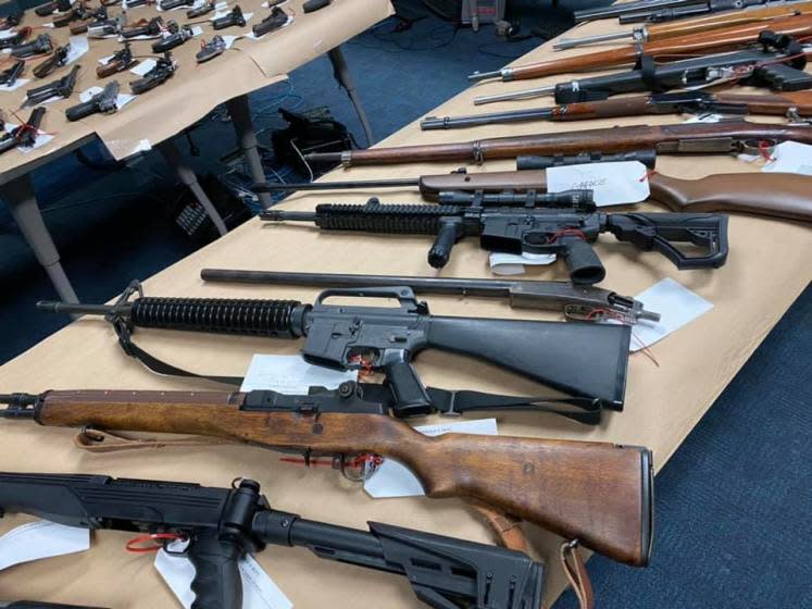 Guns found in Anaheim