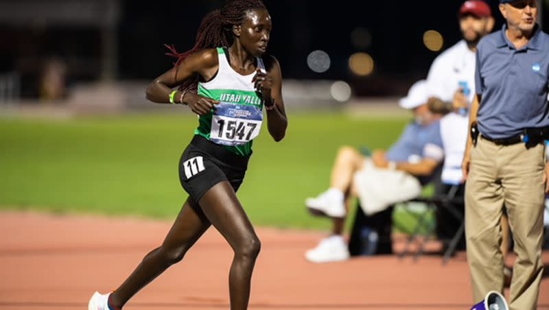 Utah Valley’s Everlyn Kemboi.