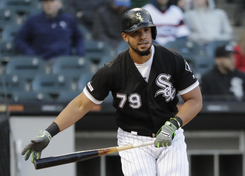 Jose Abreu might be the best hitter available at the trade deadline. But will the White Sox go through with trading their slugging first baseman? (AP Photo/Nam Y. Huh)