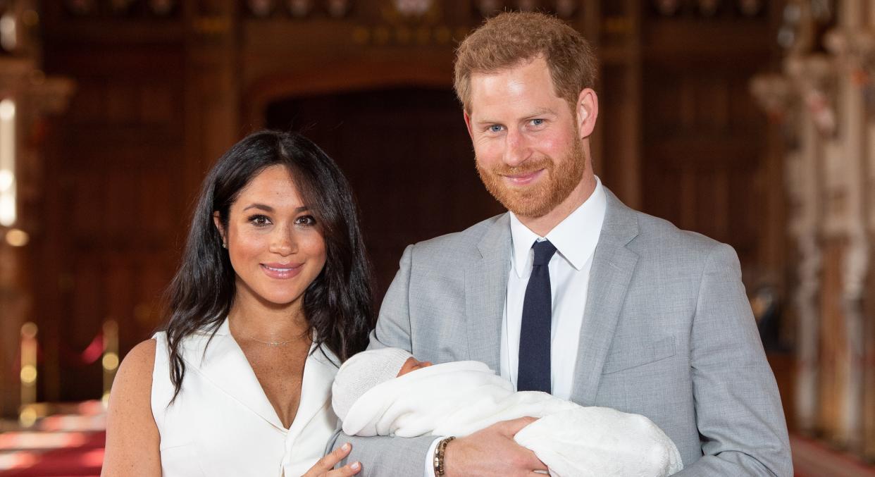 Meghan Markle and Prince Harry are to have their son baptised in St George's Chapel [Image: Getty]